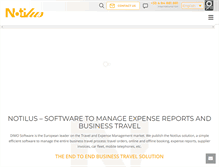 Tablet Screenshot of notilus.com